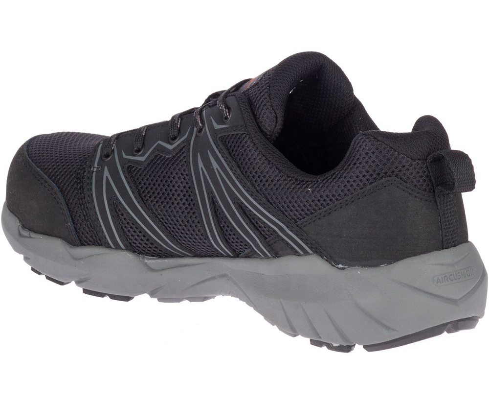 Merrell Sneakers Herre - Fullbench Superlite Alloy Toe Sd - Sort - TNZ572894